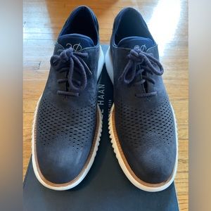 Men's Cole Haan 2.Zerogrand LSR Wing Size 8 Marine Blue